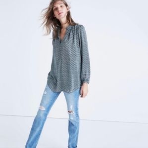Madewell silk blouse